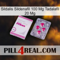 Sildalis Sildenafil 100Mg Tadalafil 20Mg 32